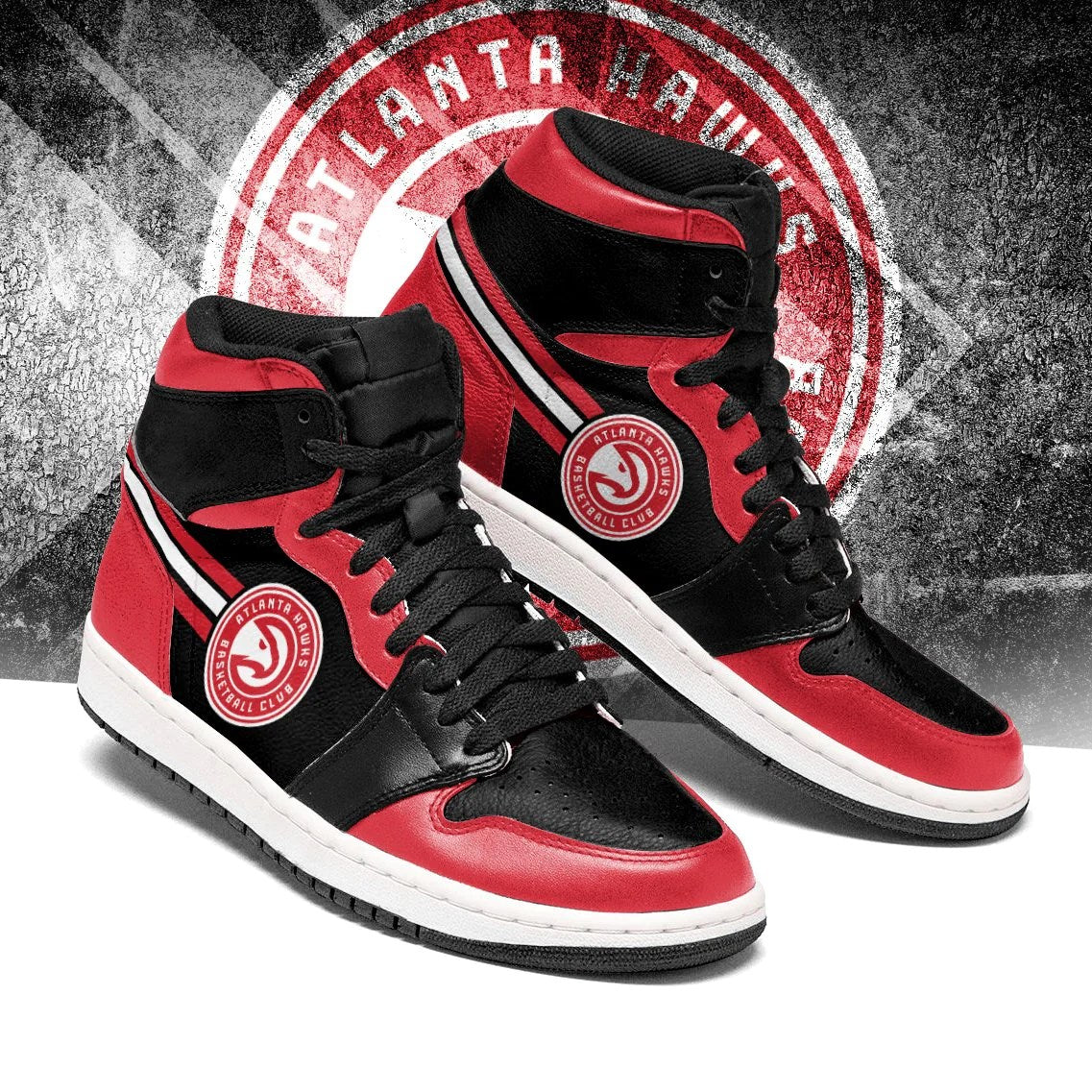 Chevrolet AJ1 High Sneakers Shoes Printed For Men And Women - Image 2