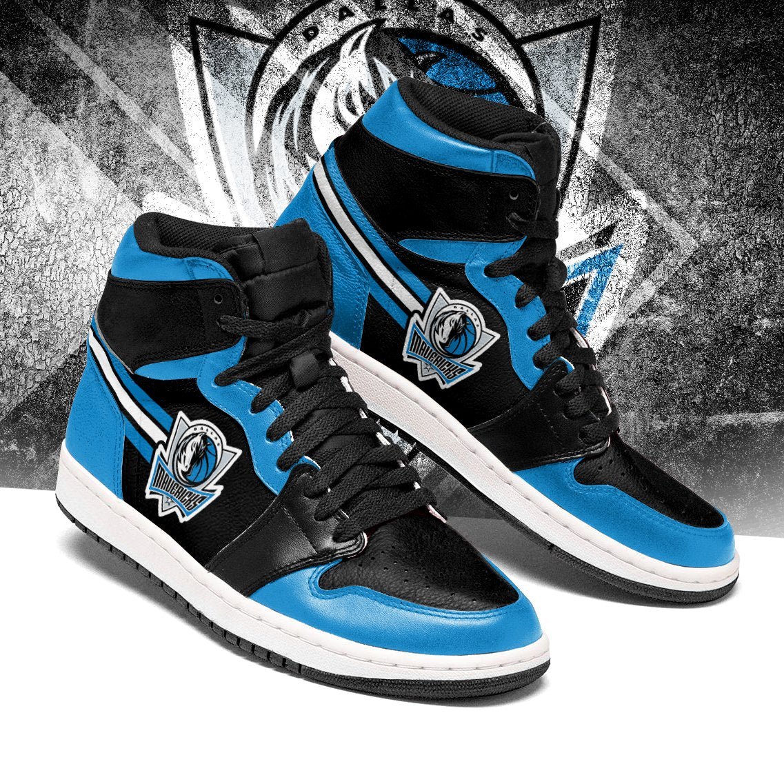 Chevrolet Corvette AJ1 High Sneakers Shoes Printed For Men And Women - Image 2