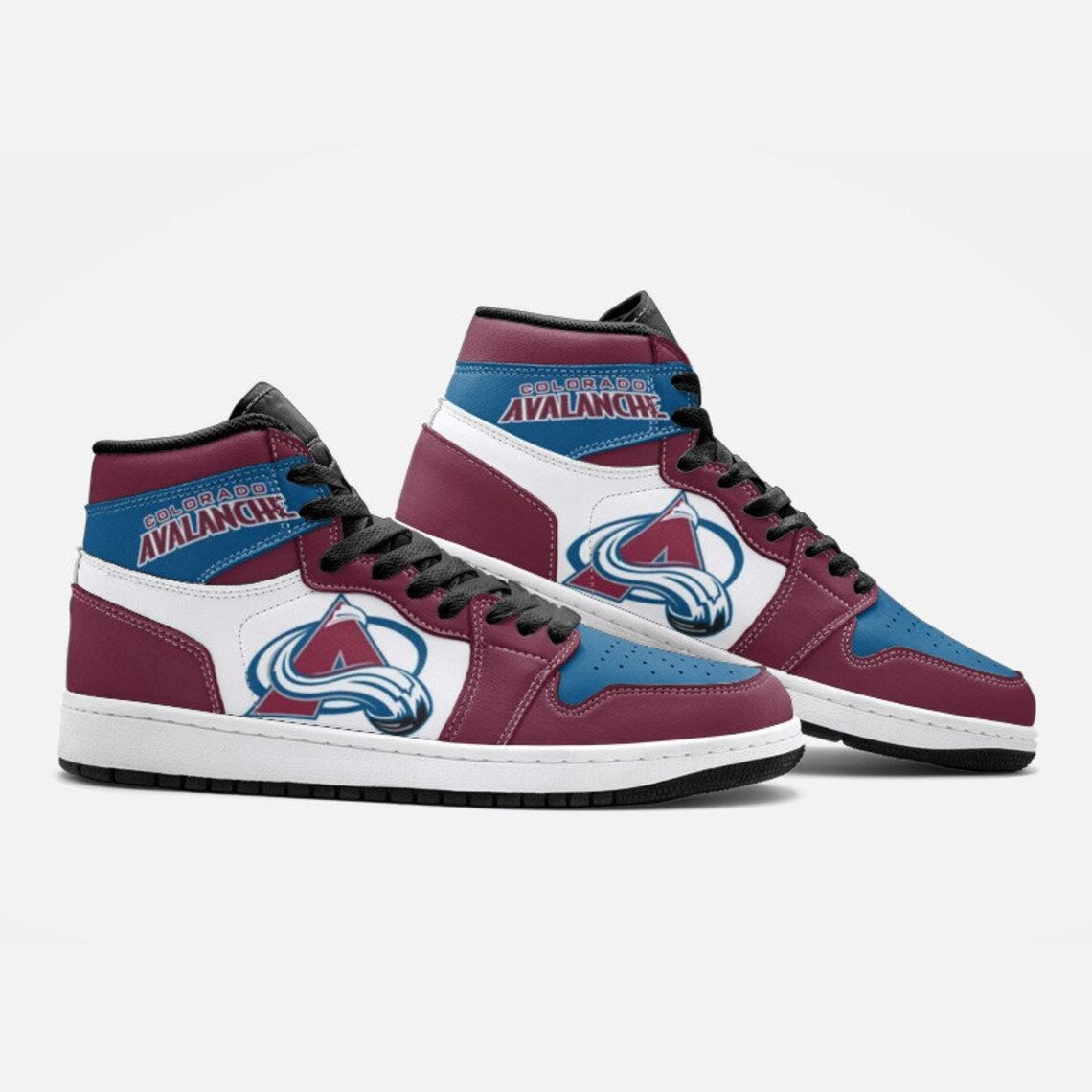 Maserati AJ1 High Sneakers Shoes Printed For Men And Women - Image 2