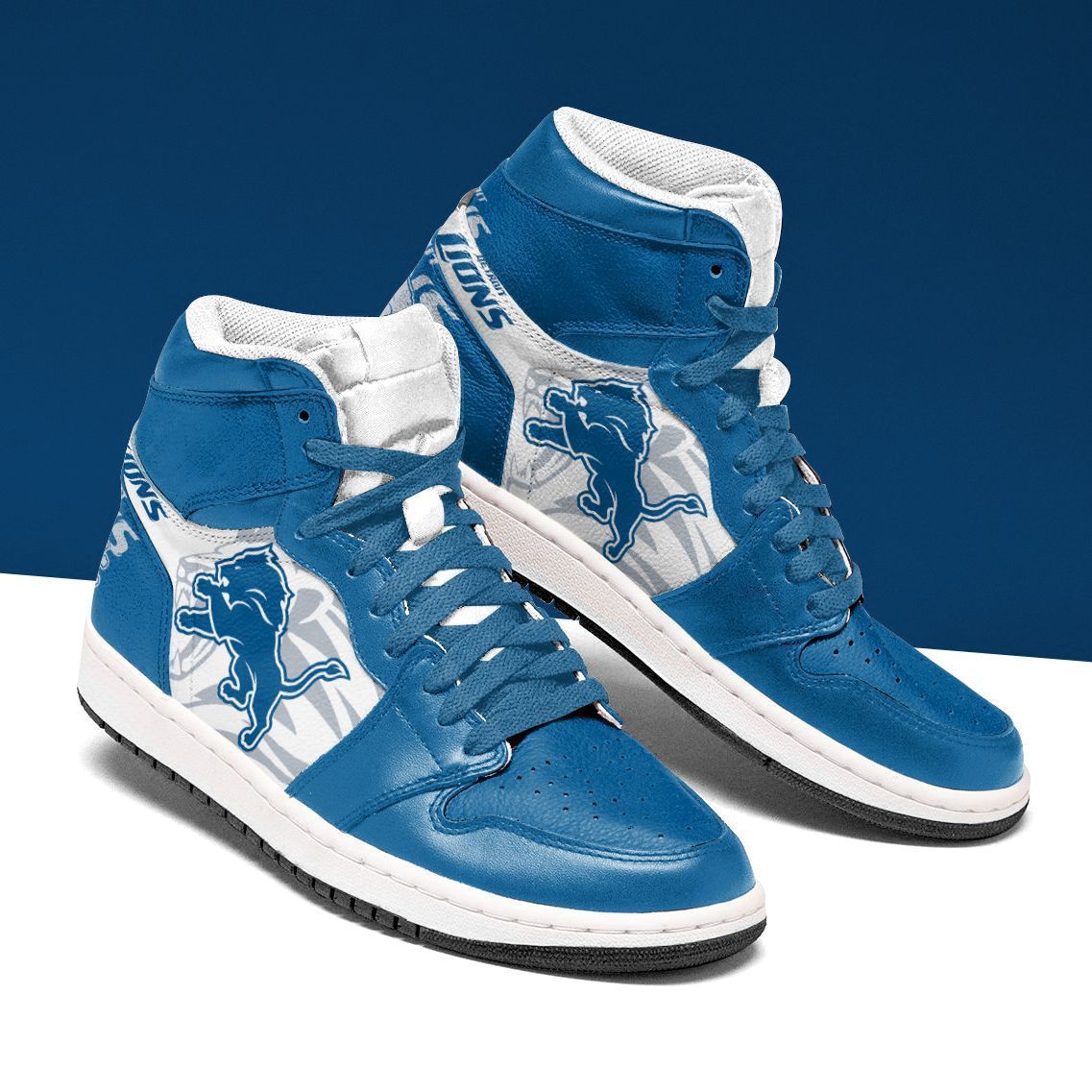 Subaru AJ1 High Sneakers Shoes Printed For Men And Women - Image 2