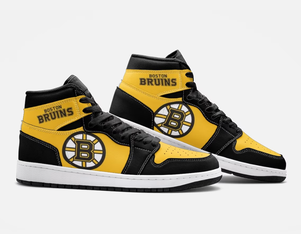 Mini cooper AJ1 High Sneakers Shoes Printed For Men And Women - Image 2