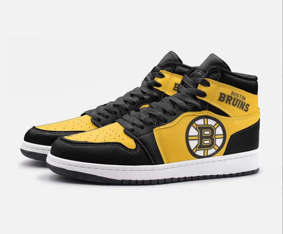 Mini cooper AJ1 High Sneakers Shoes Printed For Men And Women - Image 3
