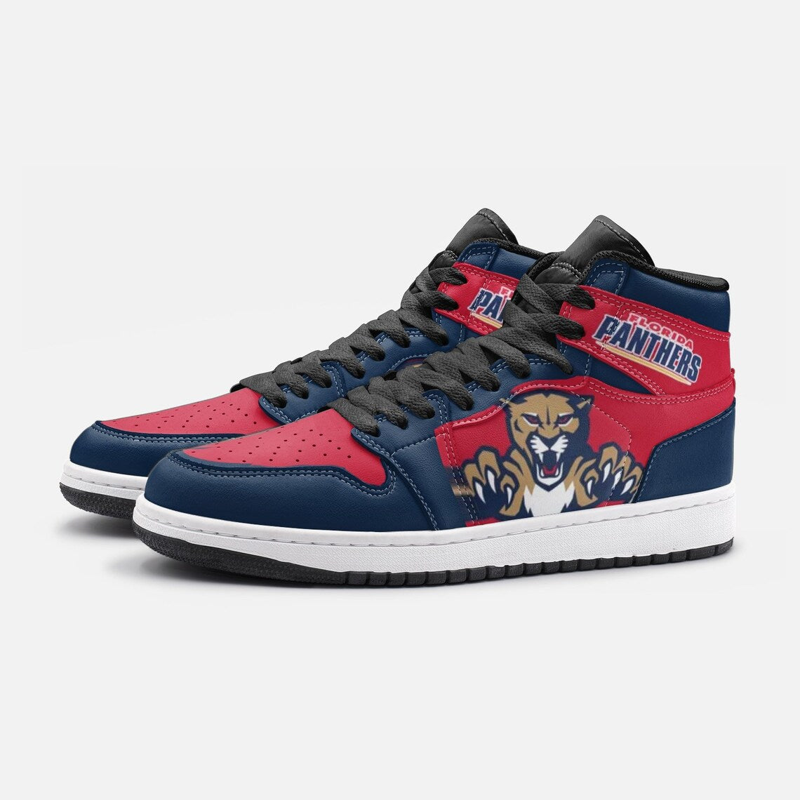 Honda Gold Wing AJ1 High Sneakers Shoes Printed For Men And Women - Image 2
