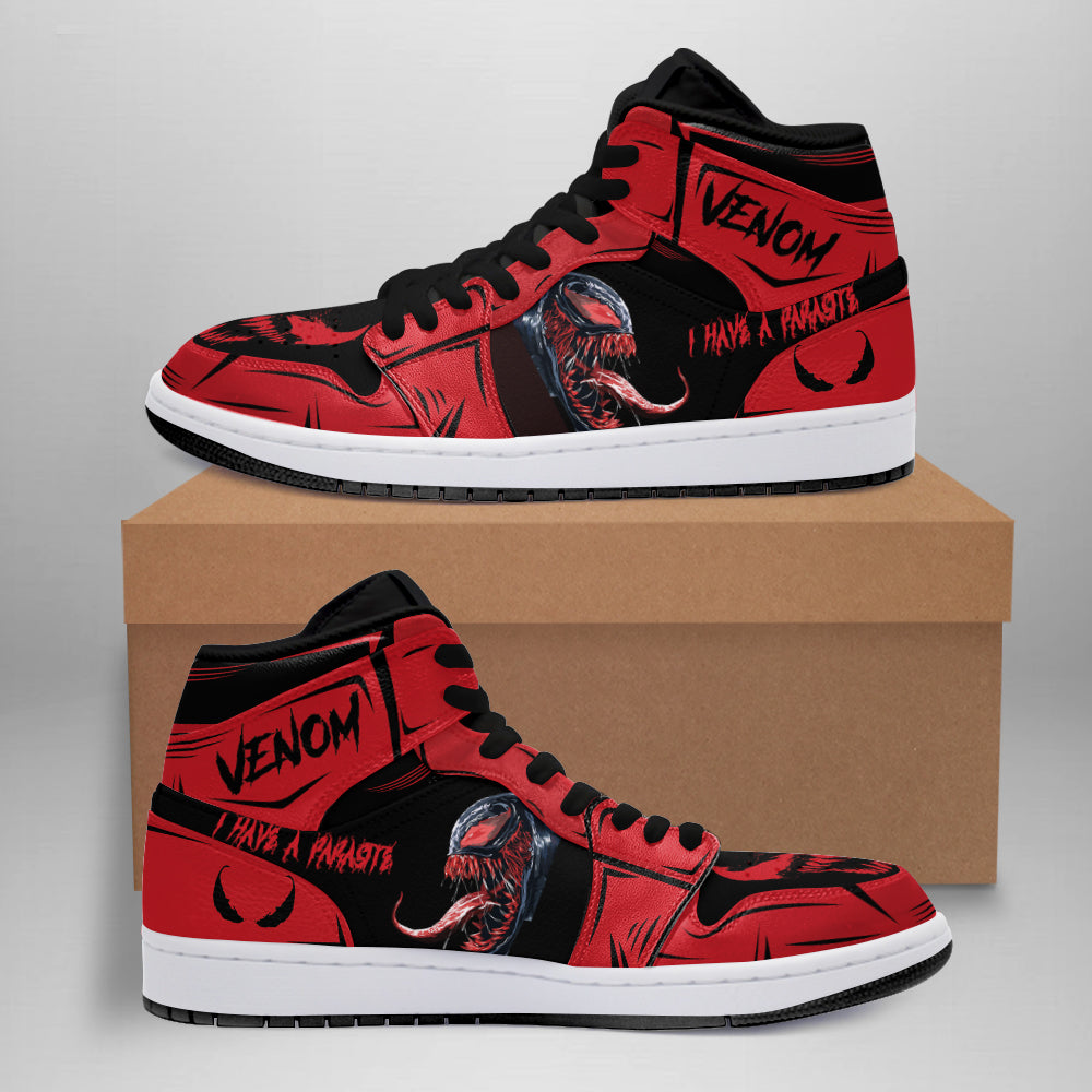 Buell AJ1 High Sneakers Shoes Printed For Men And Women - Image 3
