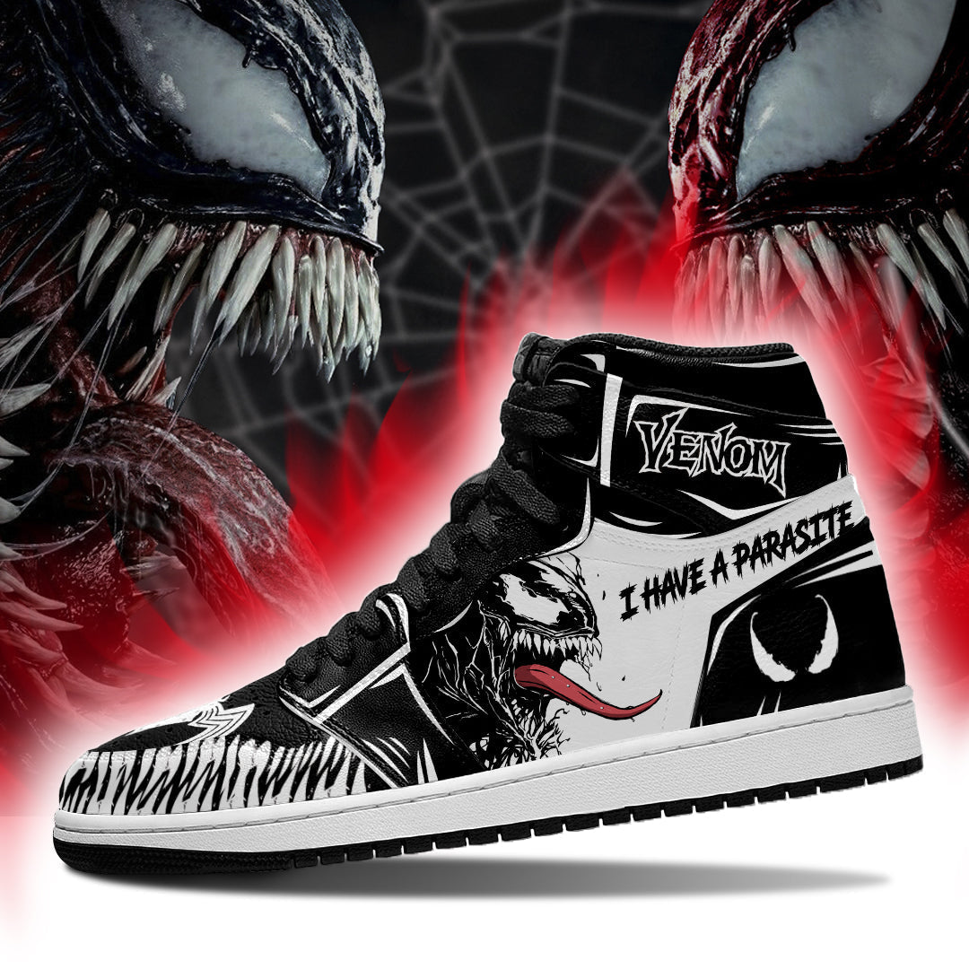 SWM AJ1 High Sneakers Shoes Printed For Men And Women - Image 3