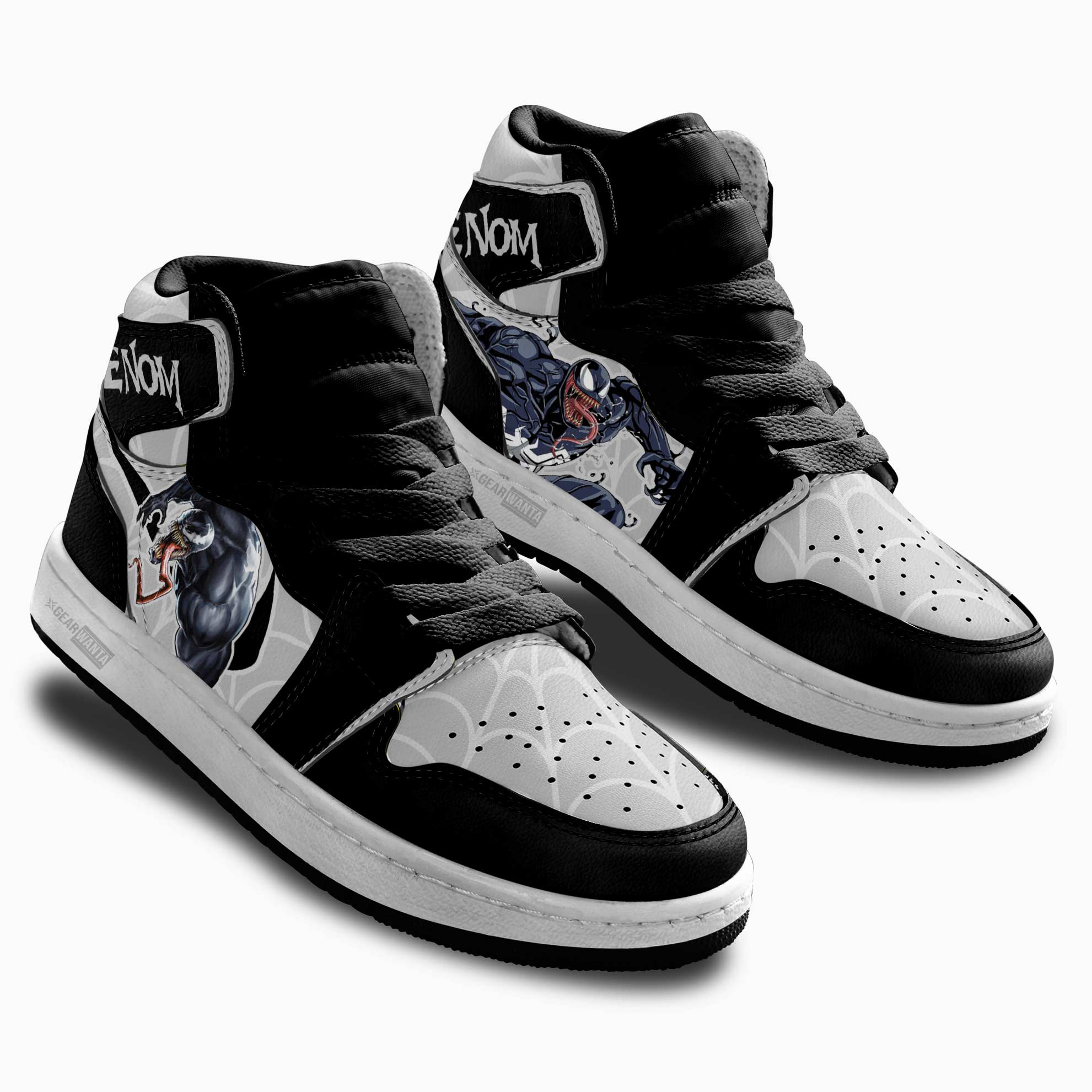 Allis Chalmers AJ1 High Sneakers Shoes Printed For Men And Women - Image 2
