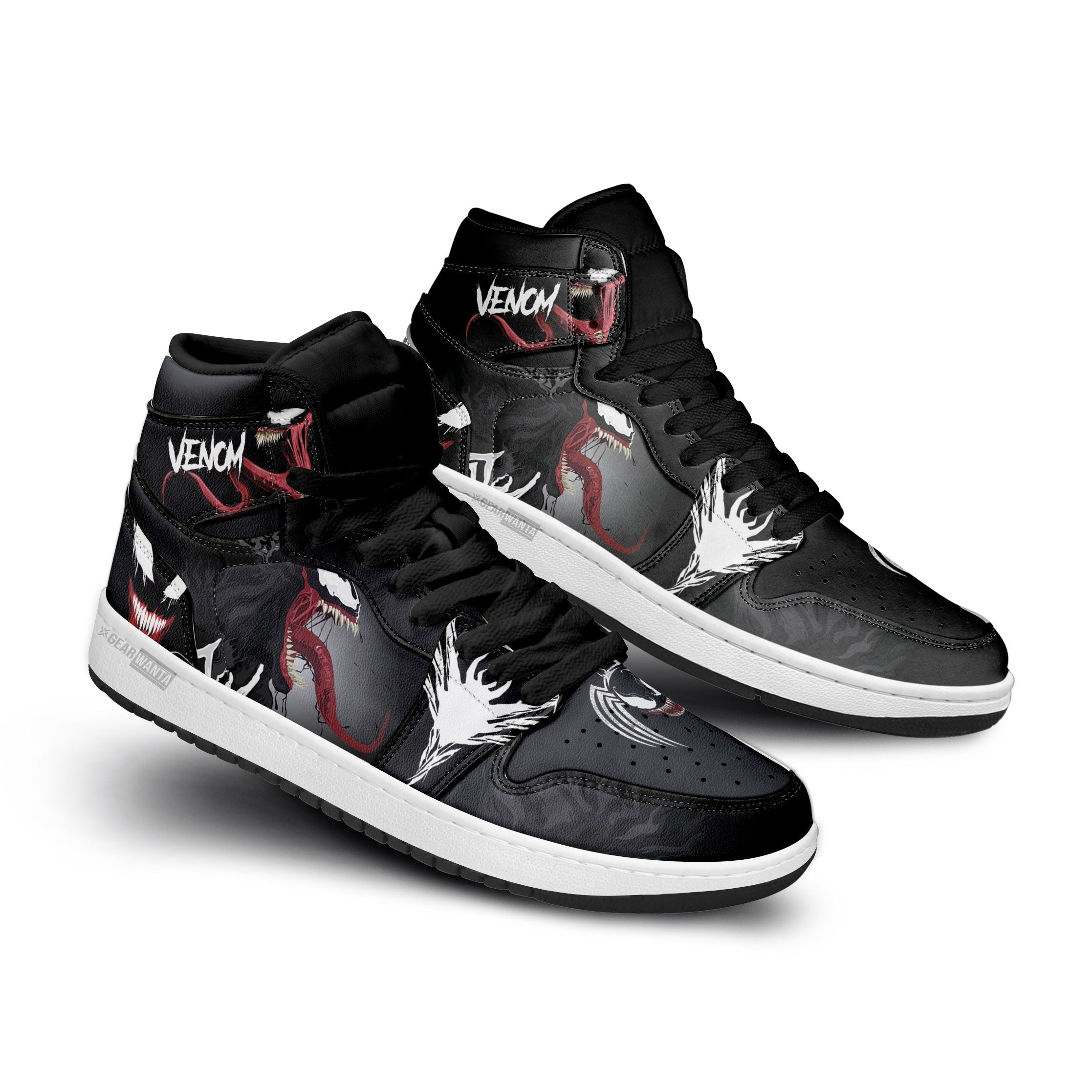 Lada AJ1 High Sneakers Shoes Printed For Men And Women - Image 2