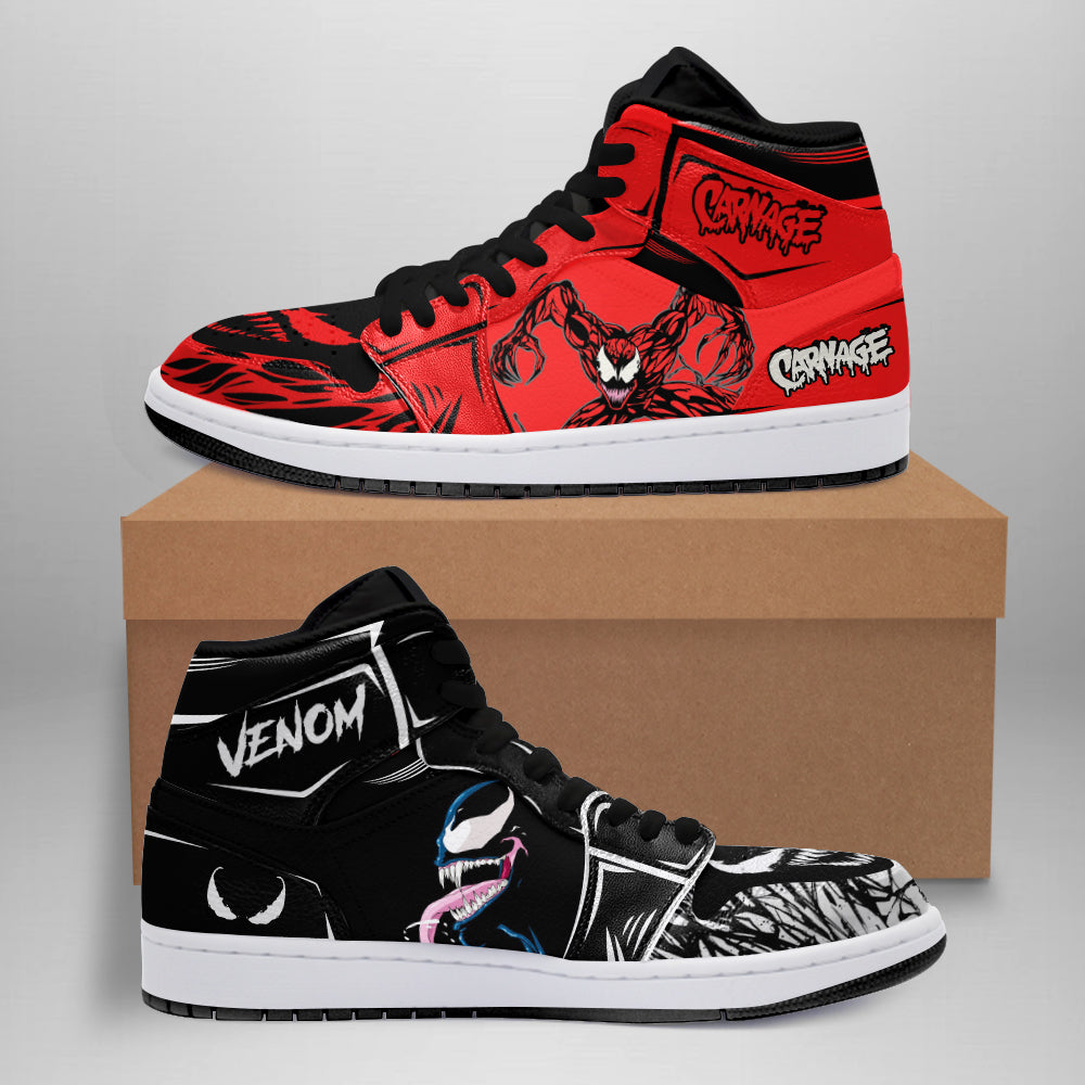 Jaguar AJ1 High Sneakers Shoes Printed For Men And Women - Image 2