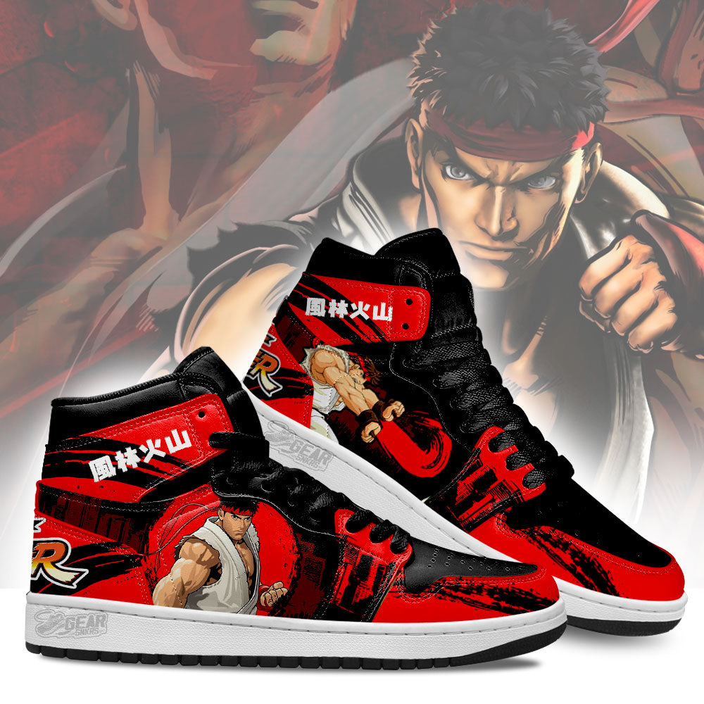 Steyr AJ1 High Sneakers Shoes Printed For Men And Women - Image 3