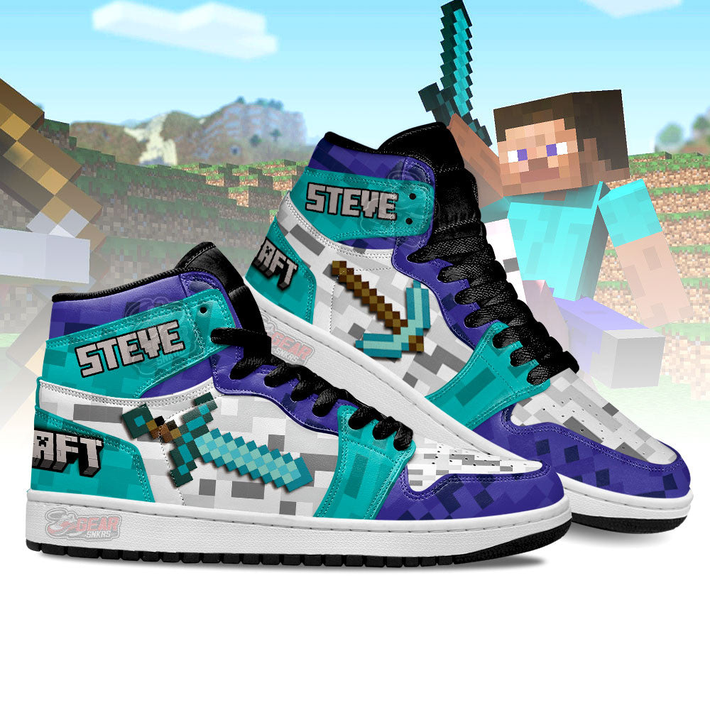 Tafe AJ1 High Sneakers Shoes Printed For Men And Women - Image 3