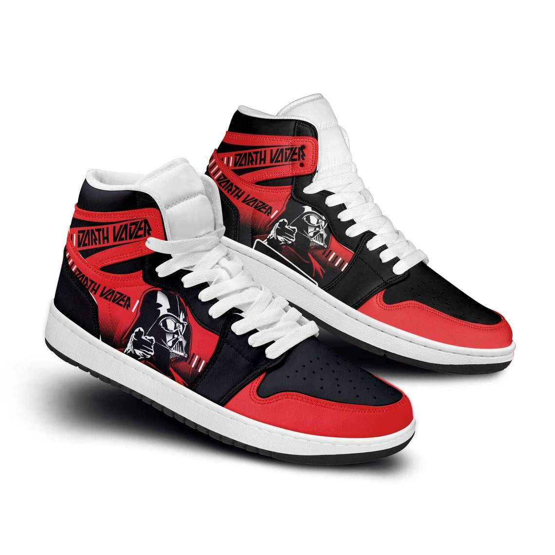 Ram truck AJ1 High Sneakers Shoes Printed For Men And Women - Image 2