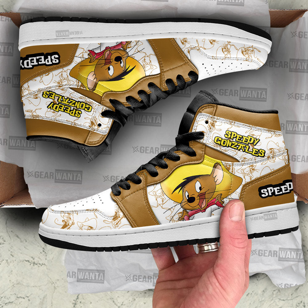 Scania AJ1 High Sneakers Shoes Printed For Men And Women - Image 2