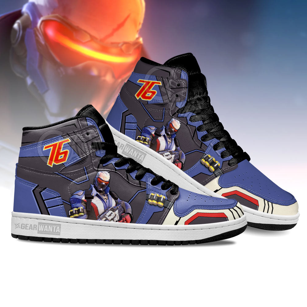 Saab AJ1 High Sneakers Shoes Printed For Men And Women - Image 3