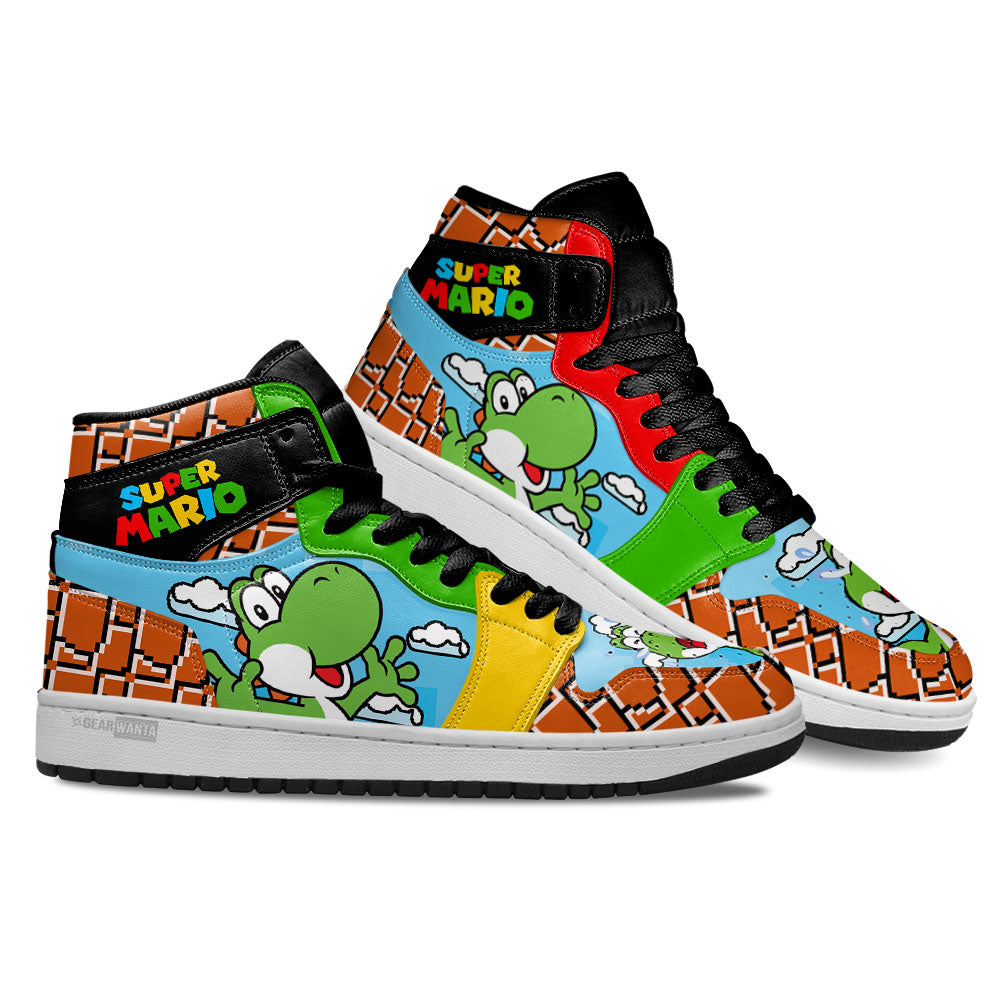 International AJ1 High Sneakers Shoes Printed For Men And Women - Image 3