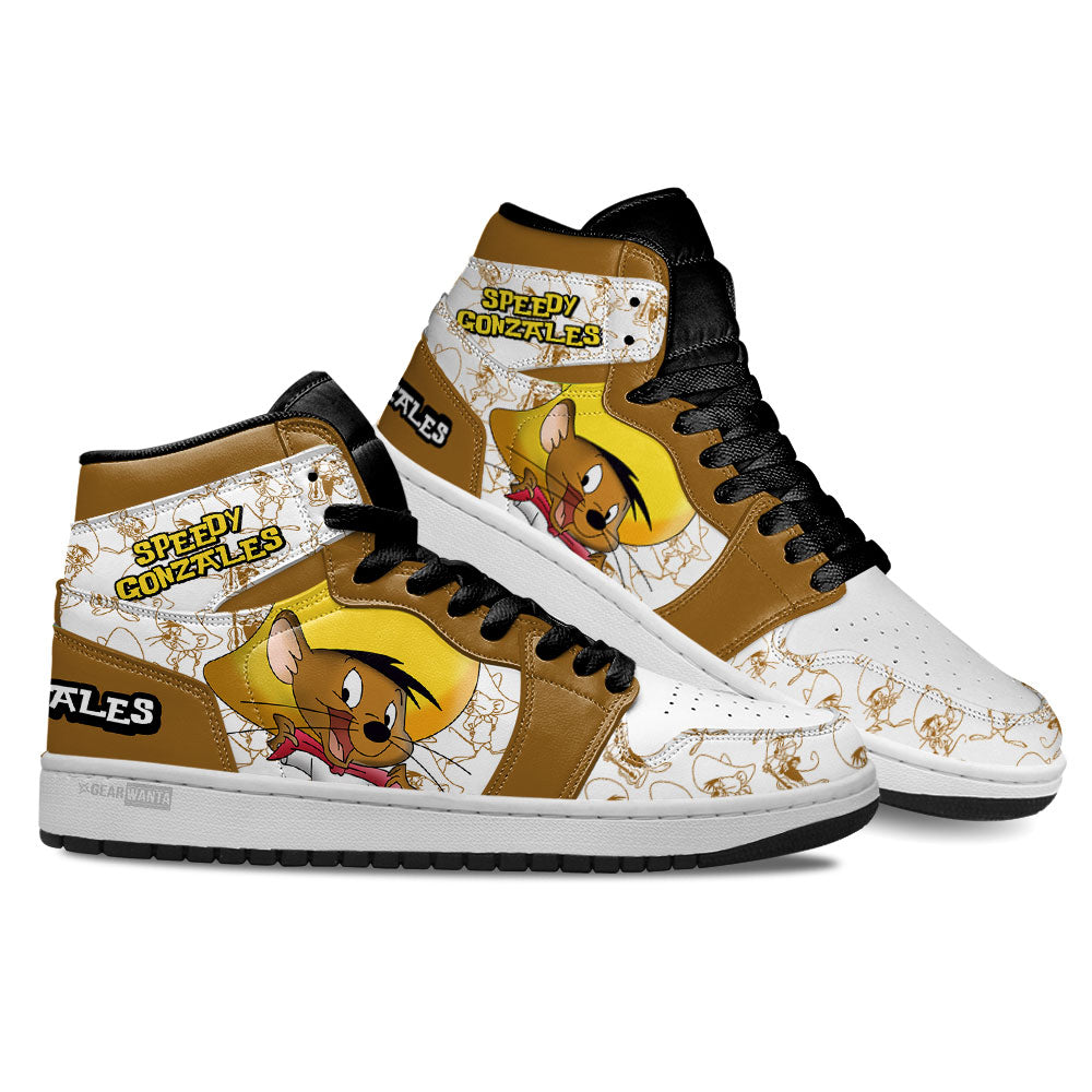 Scania AJ1 High Sneakers Shoes Printed For Men And Women - Image 3