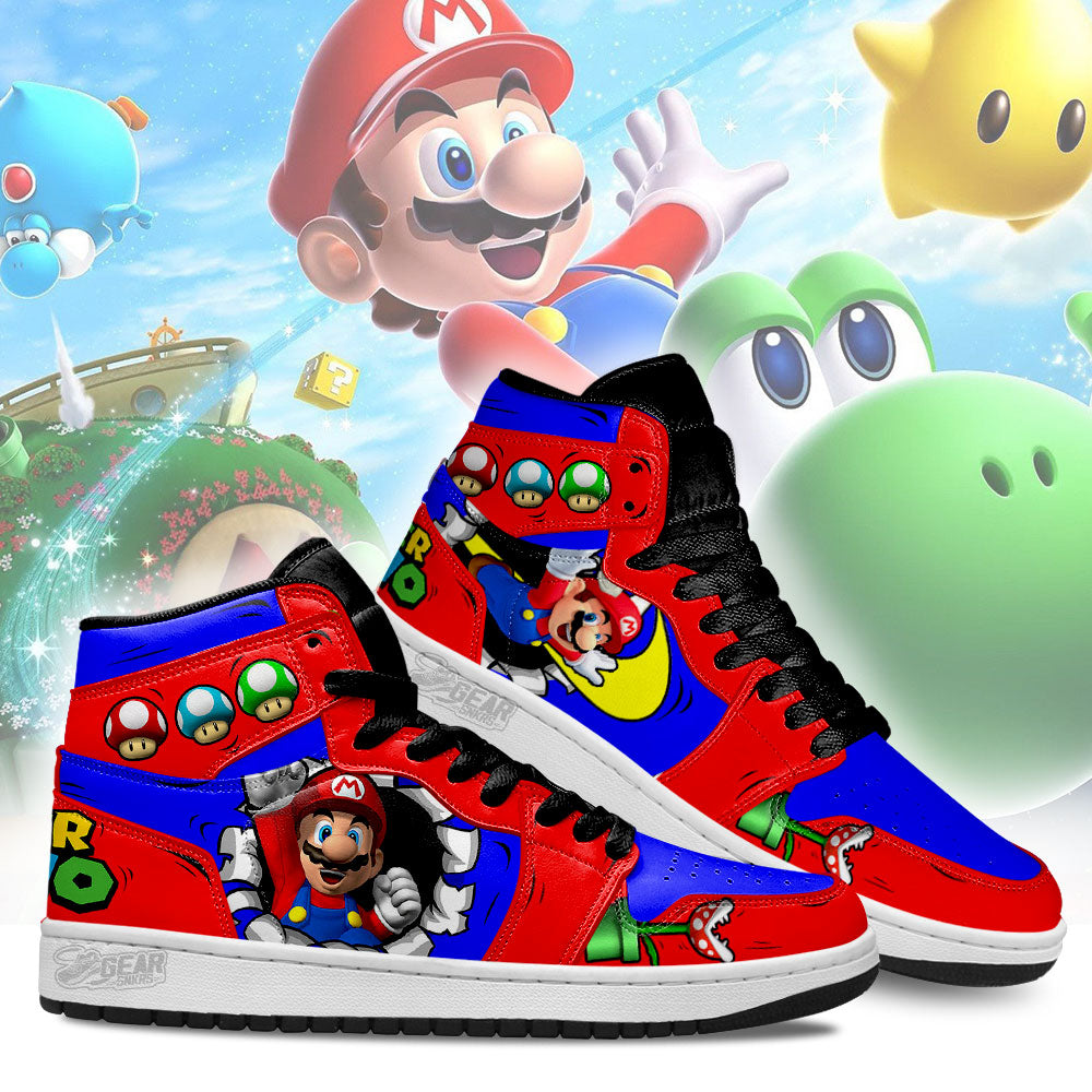 Kenworth AJ1 High Sneakers Shoes Printed For Men And Women - Image 3