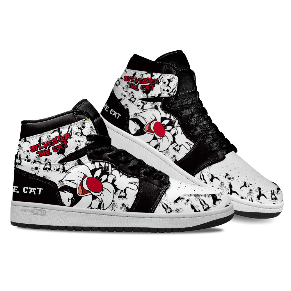 Audi AJ1 High Sneakers Shoes Printed For Men And Women - Image 3