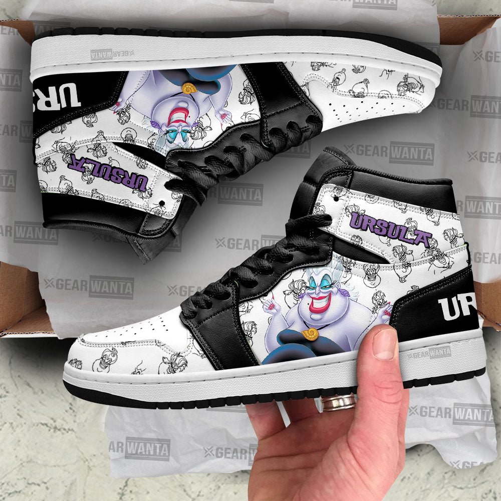 Seat AJ1 High Sneakers Shoes Printed For Men And Women - Image 2