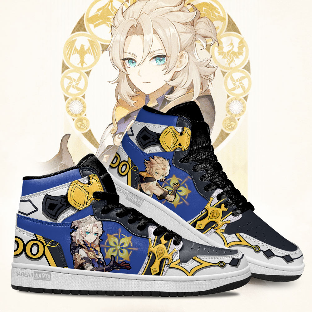 Ford-Mustang AJ1 High Sneakers Shoes Printed For Men And Women - Image 3
