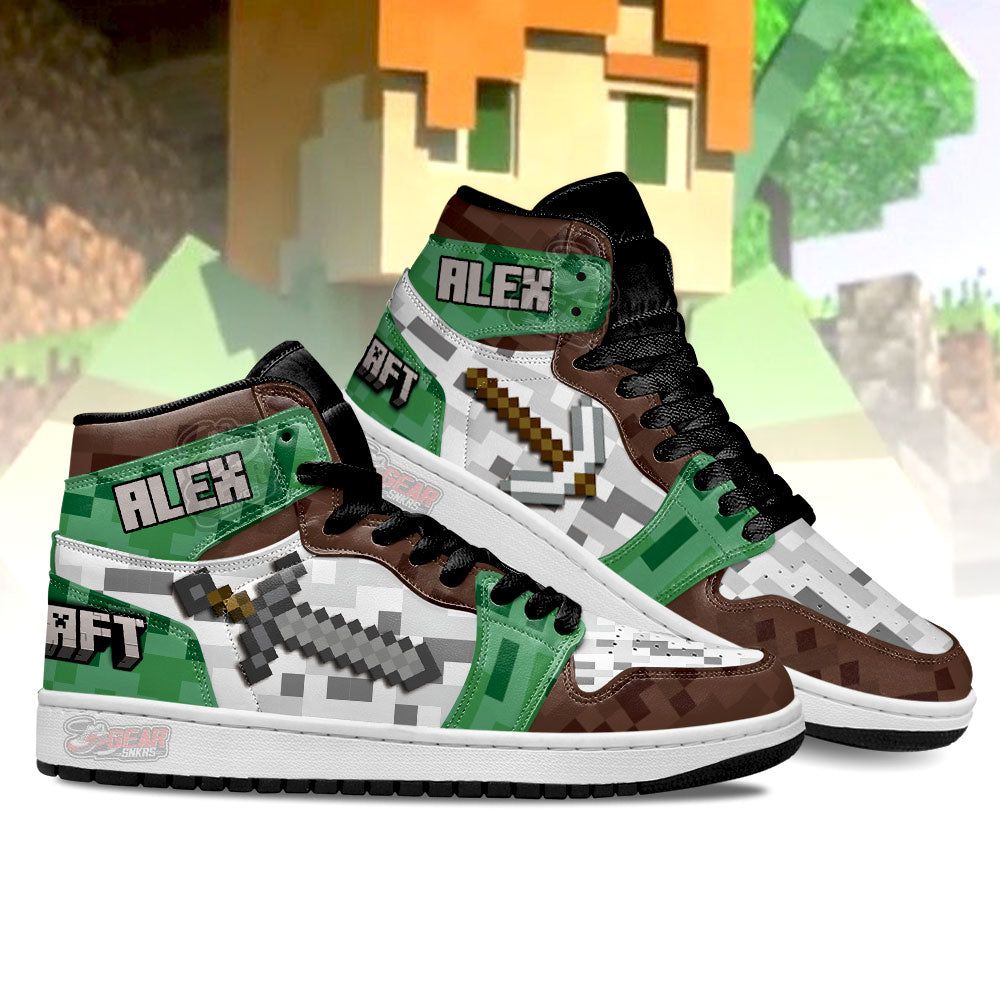 Lexus AJ1 High Sneakers Shoes Printed For Men And Women - Image 3