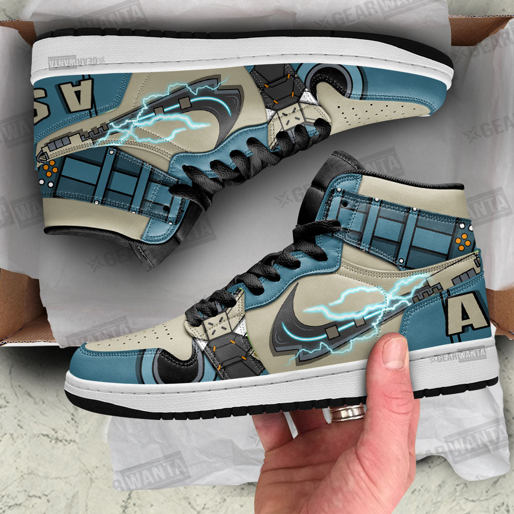 SsangYong Motor AJ1 High Sneakers Shoes Printed For Men And Women - Image 3