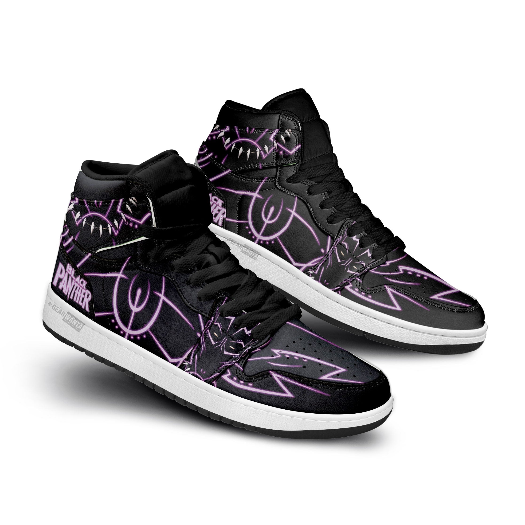 Maserati AJ1 High Sneakers Shoes Printed For Men And Women - Image 2