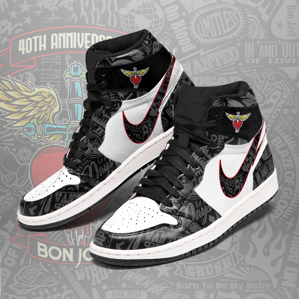 H2 Hummer AJ1 High Sneakers Shoes Printed For Men And Women - Image 2