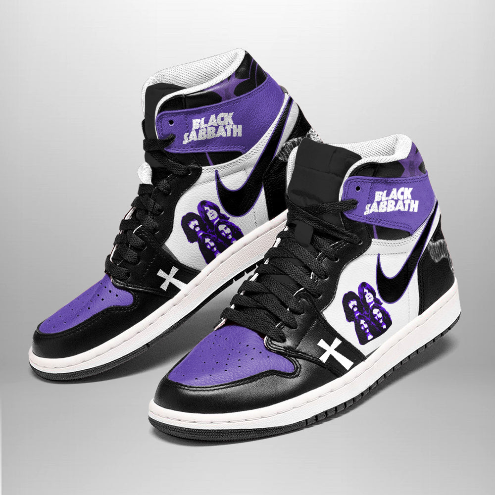 Bugatti AJ1 High Sneakers Shoes Printed For Men And Women - Image 2