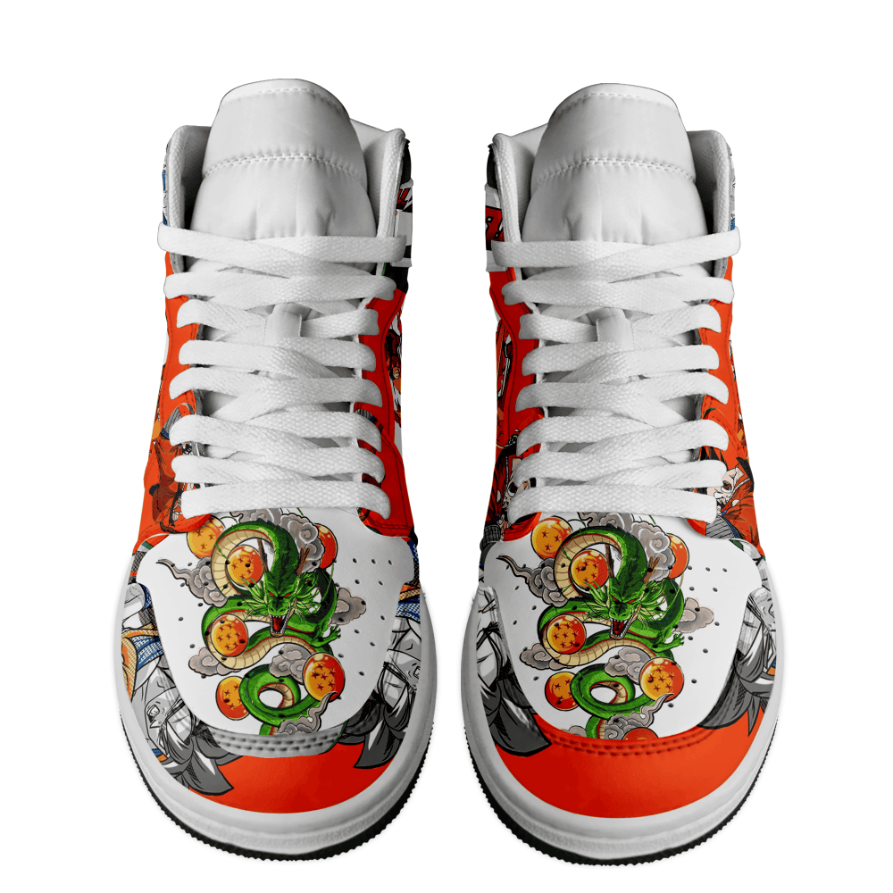 Audi AJ1 High Sneakers Shoes Printed For Men And Women - Image 2
