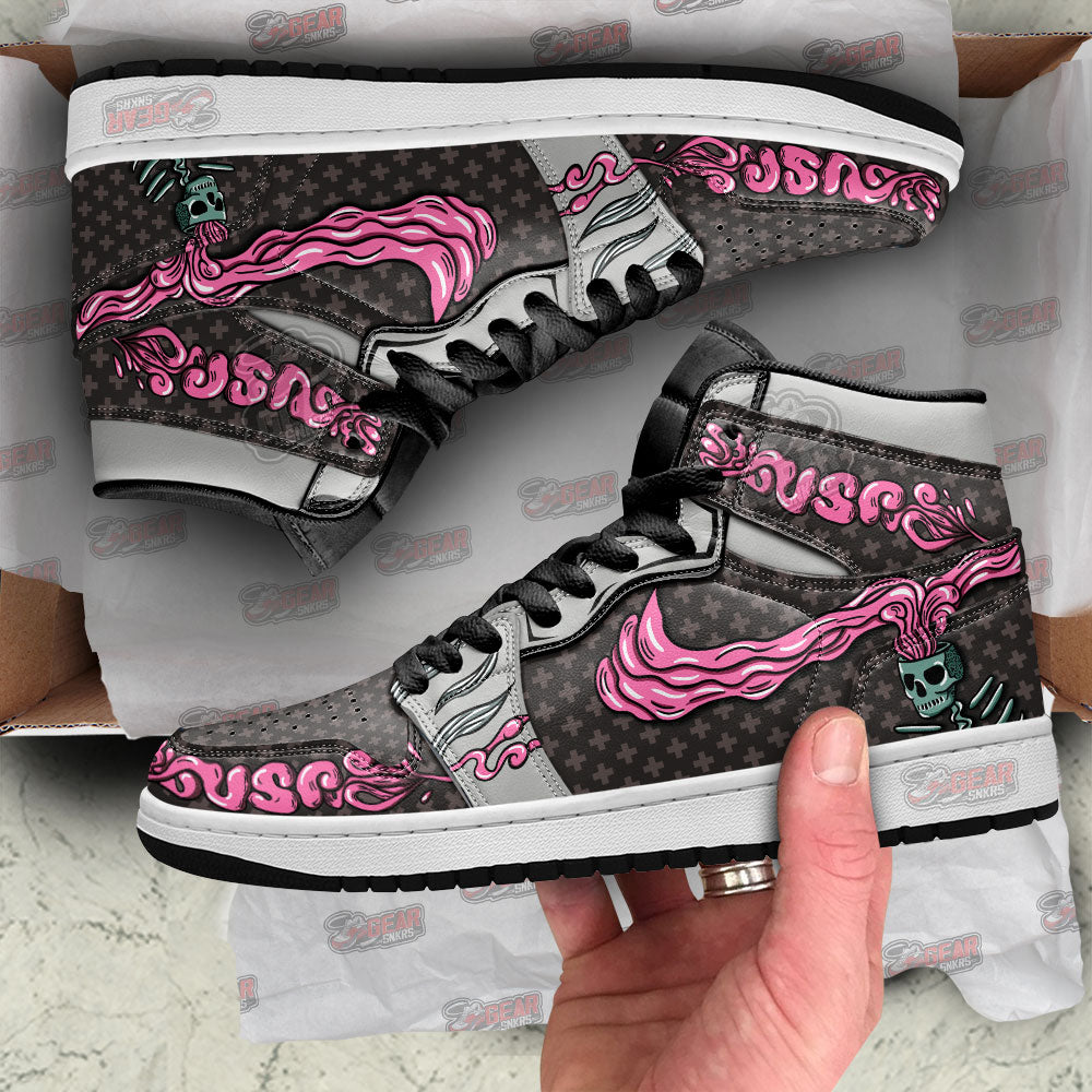 Case IH AJ1 High Sneakers Shoes Printed For Men And Women - Image 2