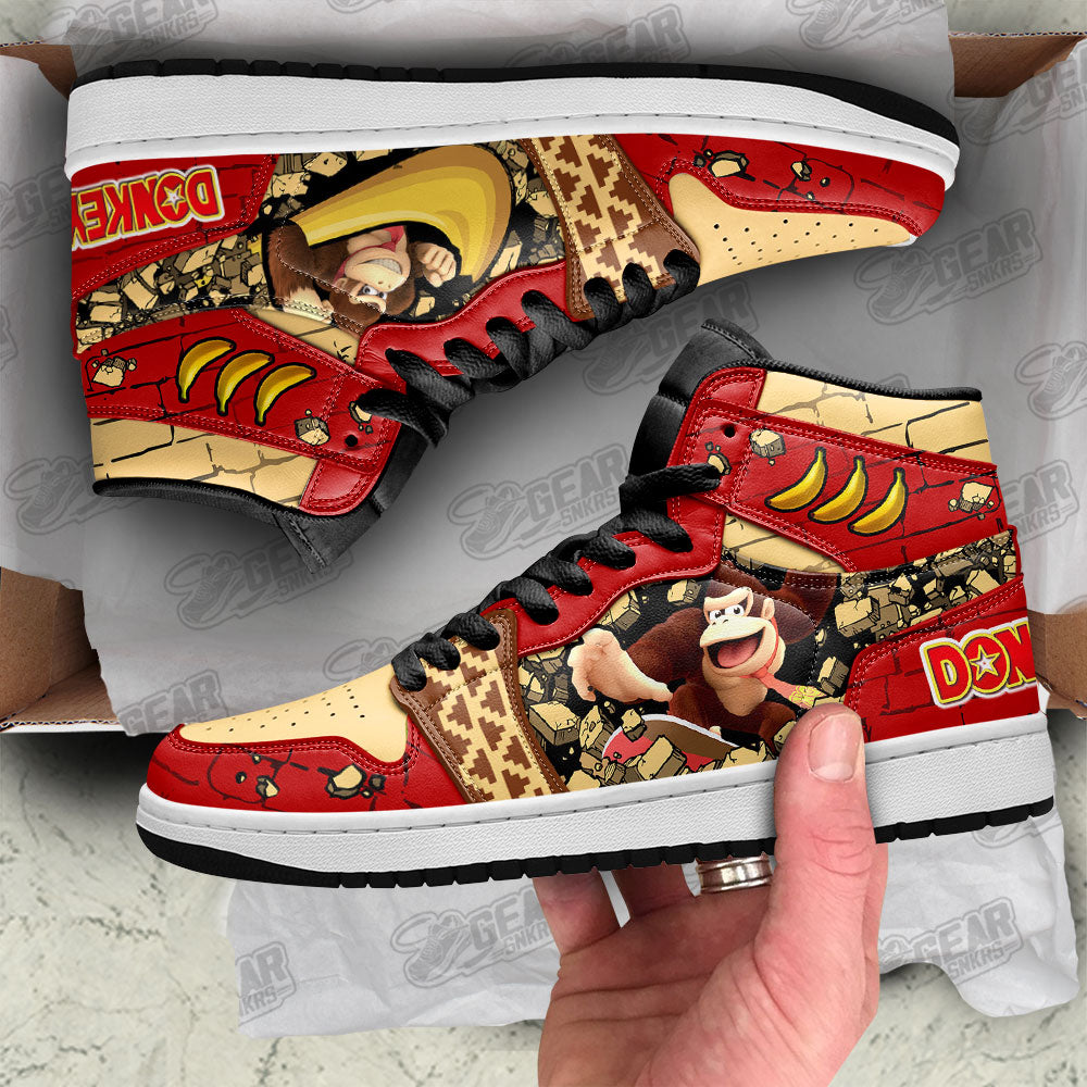 Massey Ferguson AJ1 High Sneakers Shoes Printed For Men And Women - Image 2