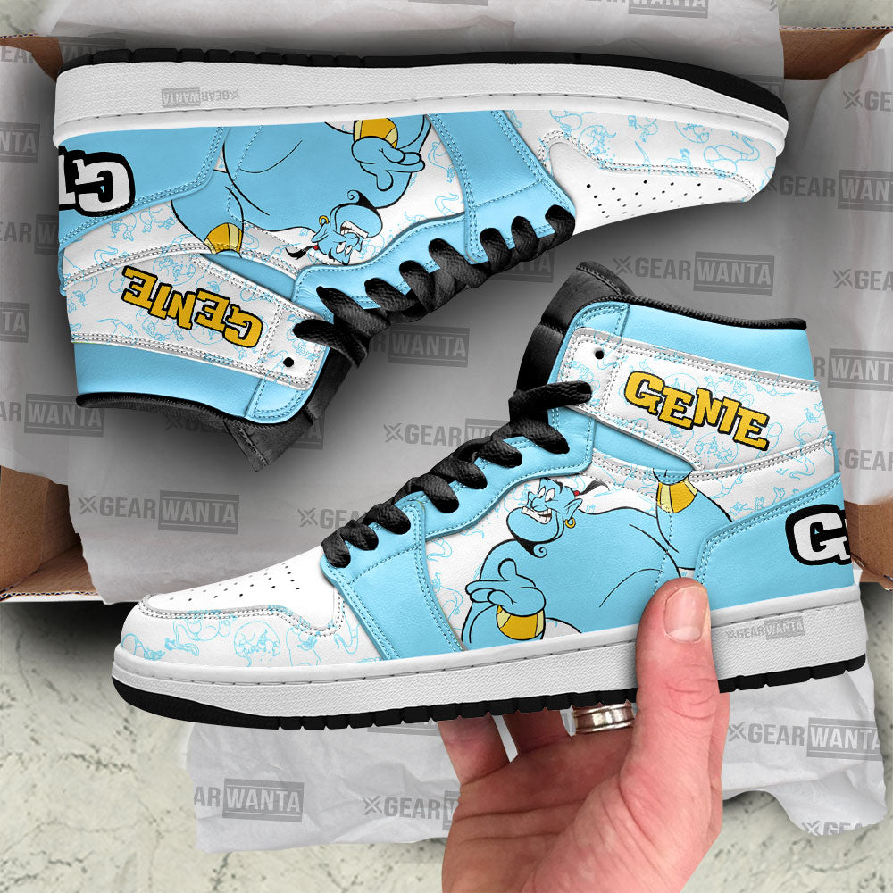 Nissan AJ1 High Sneakers Shoes Printed For Men And Women - Image 2