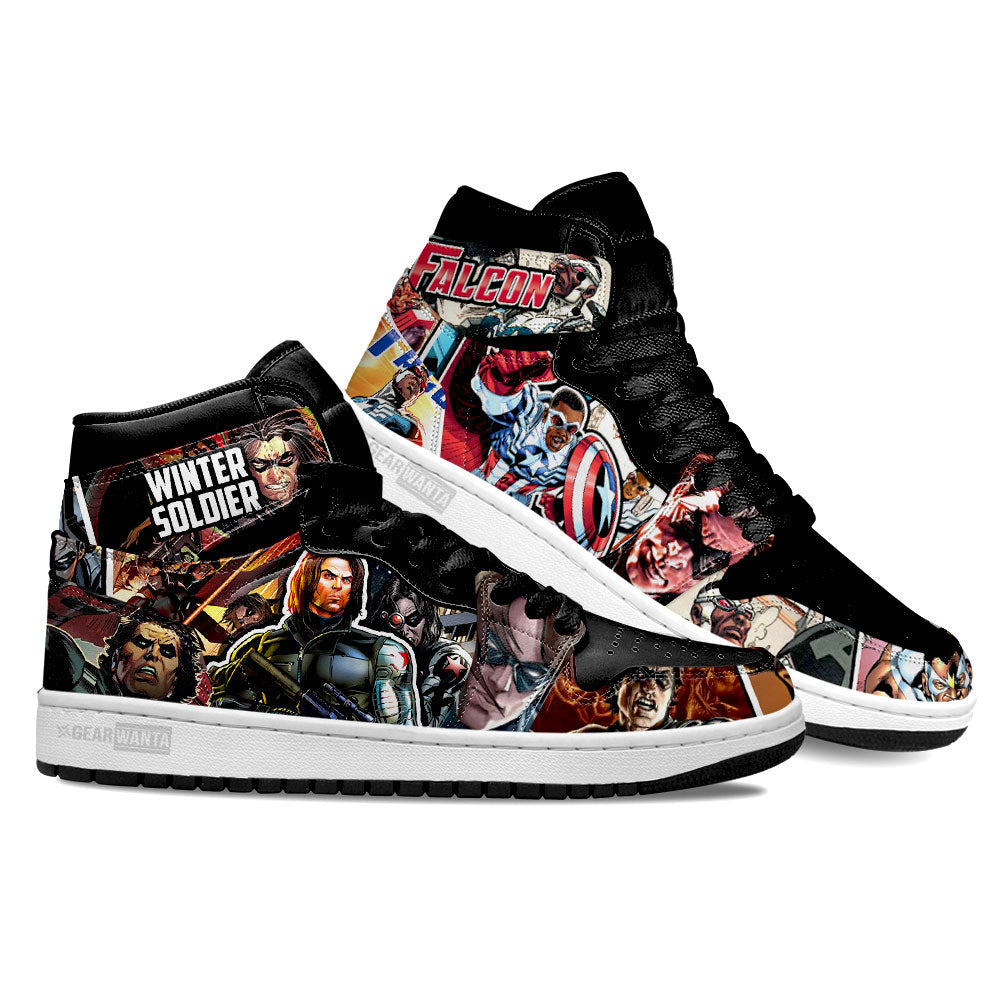 DAF AJ1 High Sneakers Shoes Printed For Men And Women - Image 2