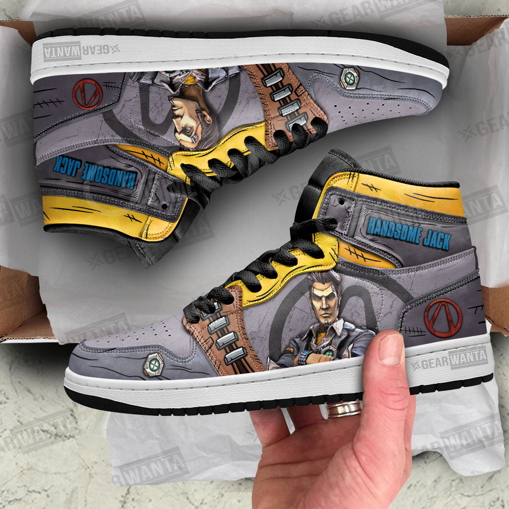 Ponsse AJ1 High Sneakers Shoes Printed For Men And Women - Image 2