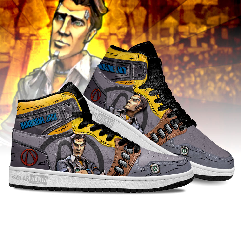 Ponsse AJ1 High Sneakers Shoes Printed For Men And Women - Image 3
