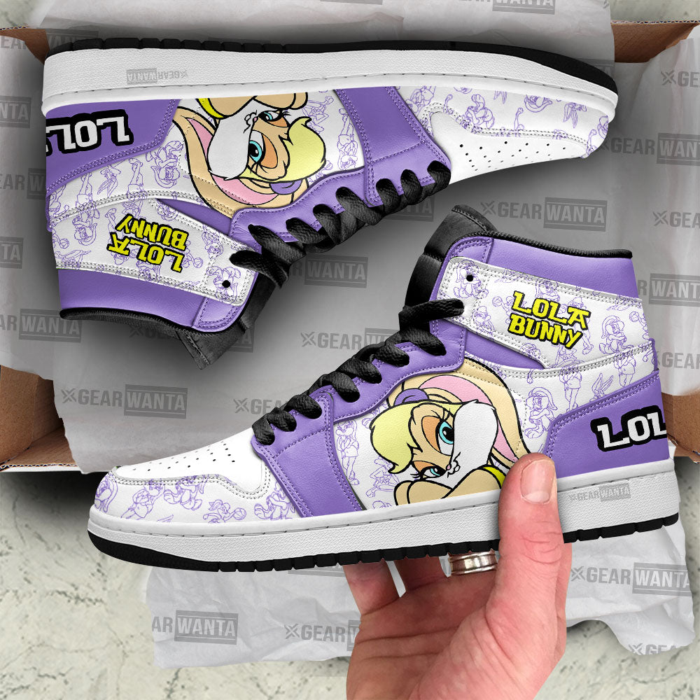 Smart AJ1 High Sneakers Shoes Printed For Men And Women - Image 2