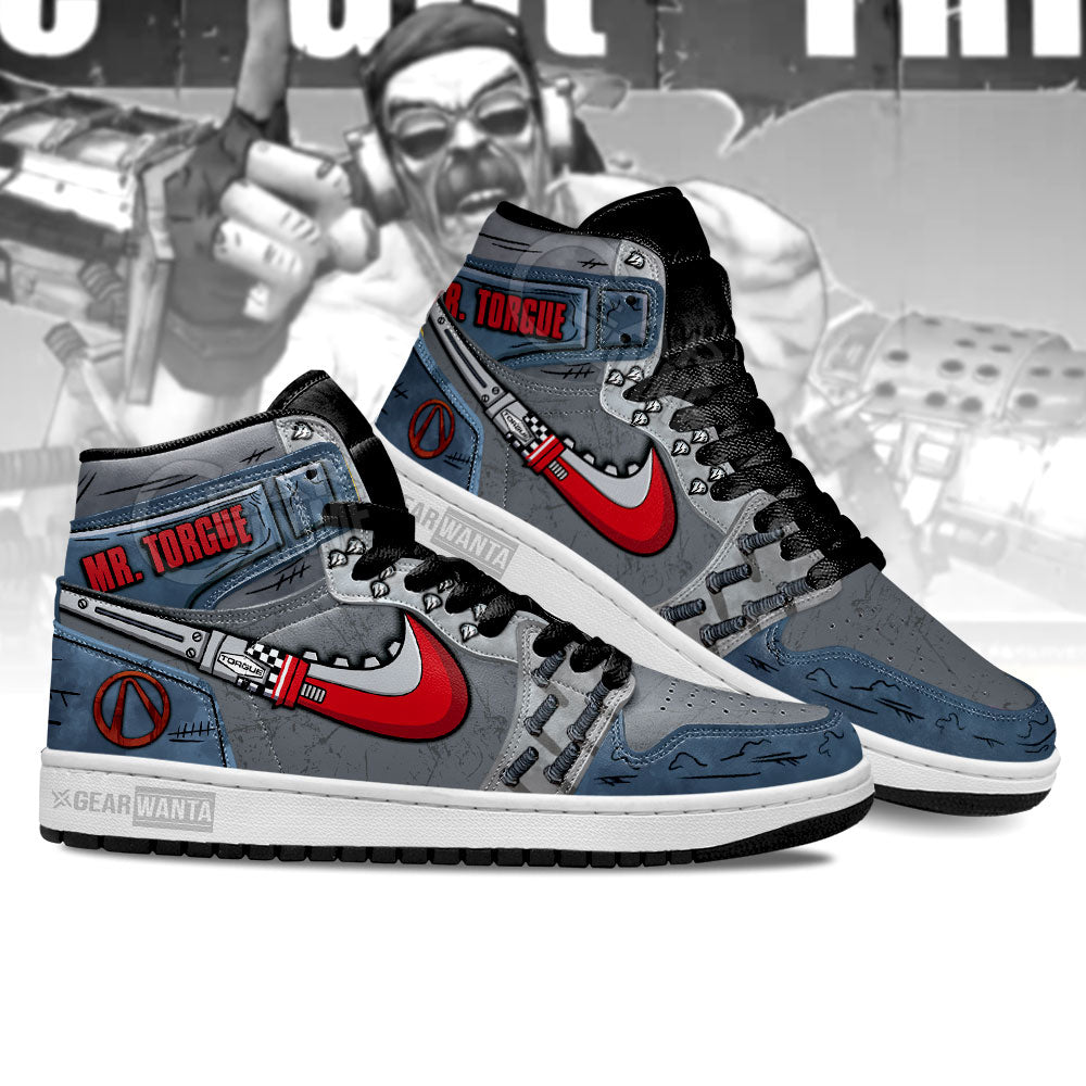 Firebird Pontiac AJ1 High Sneakers Shoes Printed For Men And Women - Image 3