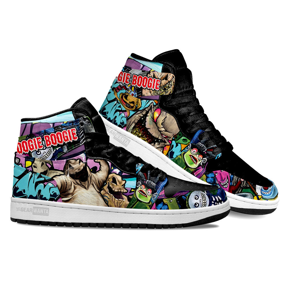 Renault AJ1 High Sneakers Shoes Printed For Men And Women - Image 2