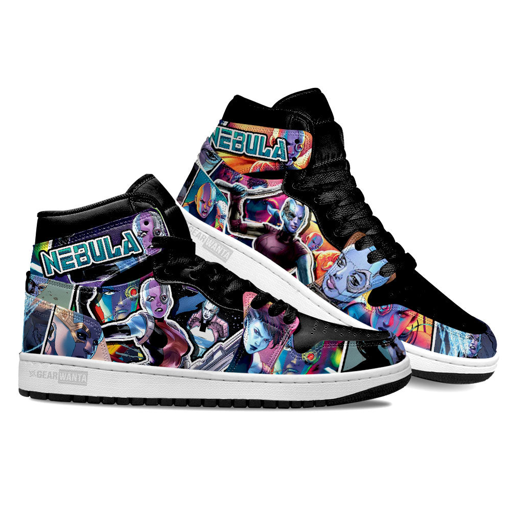 Shelby AJ1 High Sneakers Shoes Printed For Men And Women - Image 2