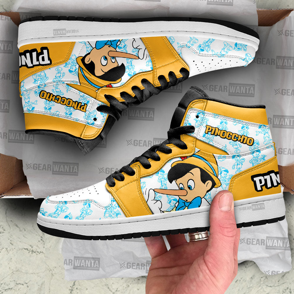 Keeway AJ1 High Sneakers Shoes Printed For Men And Women - Image 2