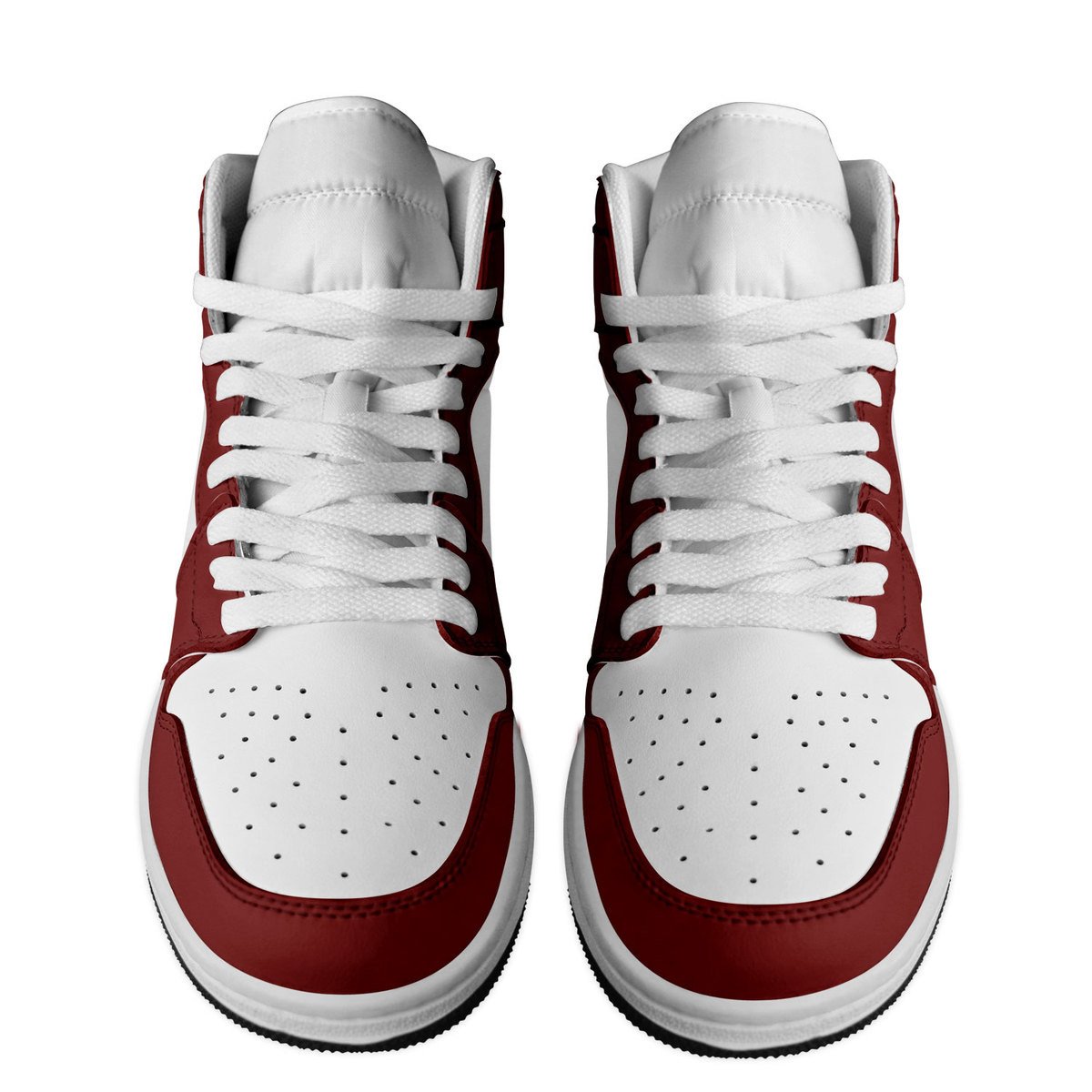 Mitsubishi AJ1 High Sneakers Shoes Printed For Men And Women - Image 2