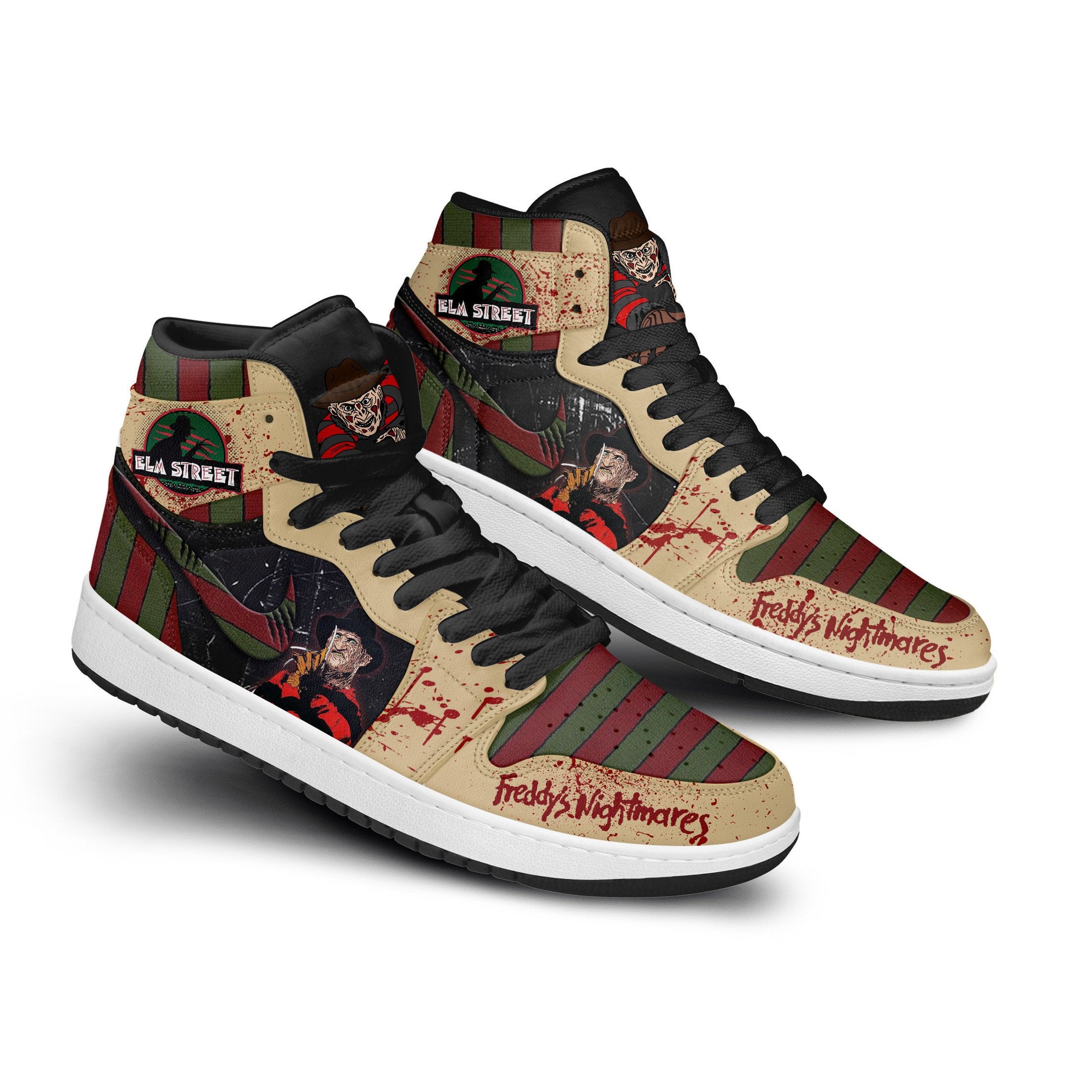 Mopar AJ1 High Sneakers Shoes Printed For Men And Women - Image 2