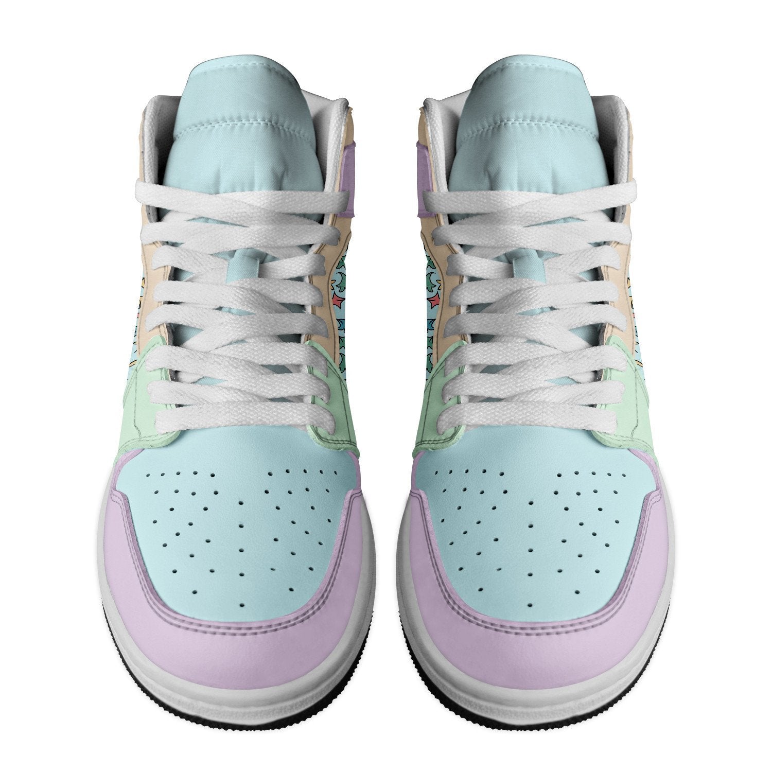 Bumblebee AJ1 High Sneakers Shoes Printed For Men And Women - Image 3