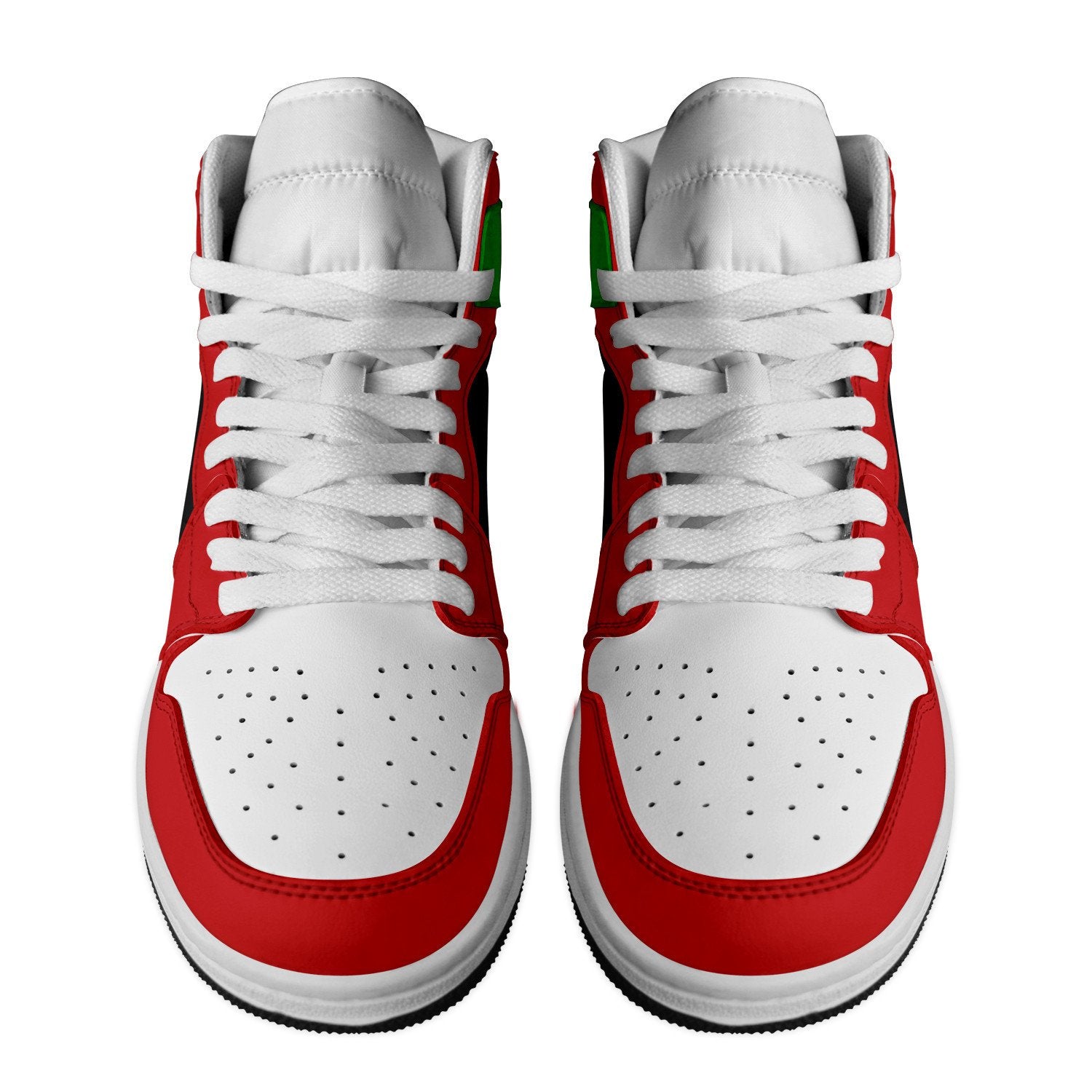 Volkswagen AJ1 High Sneakers Shoes Printed For Men And Women - Image 3