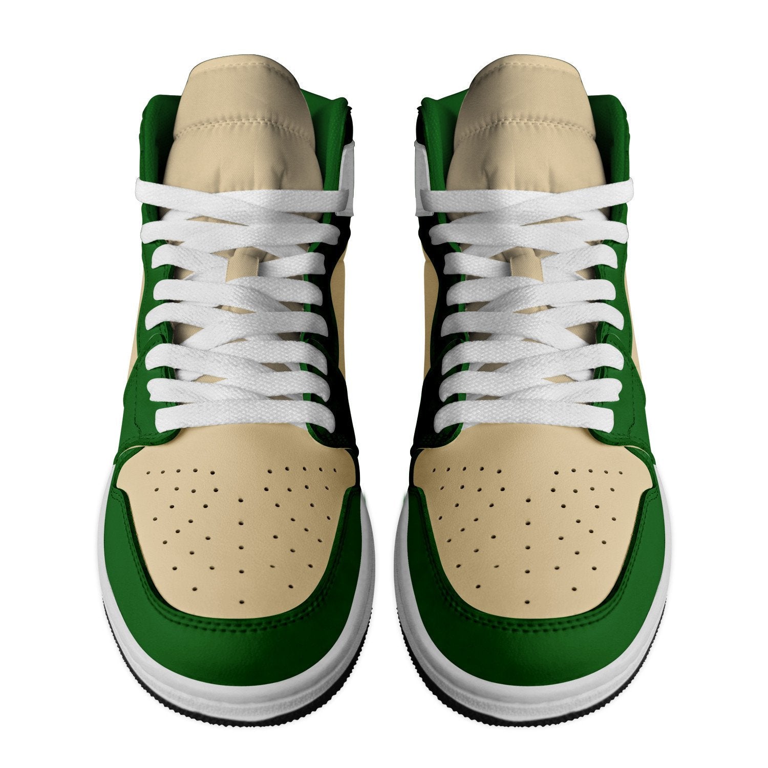 Smart AJ1 High Sneakers Shoes Printed For Men And Women - Image 3
