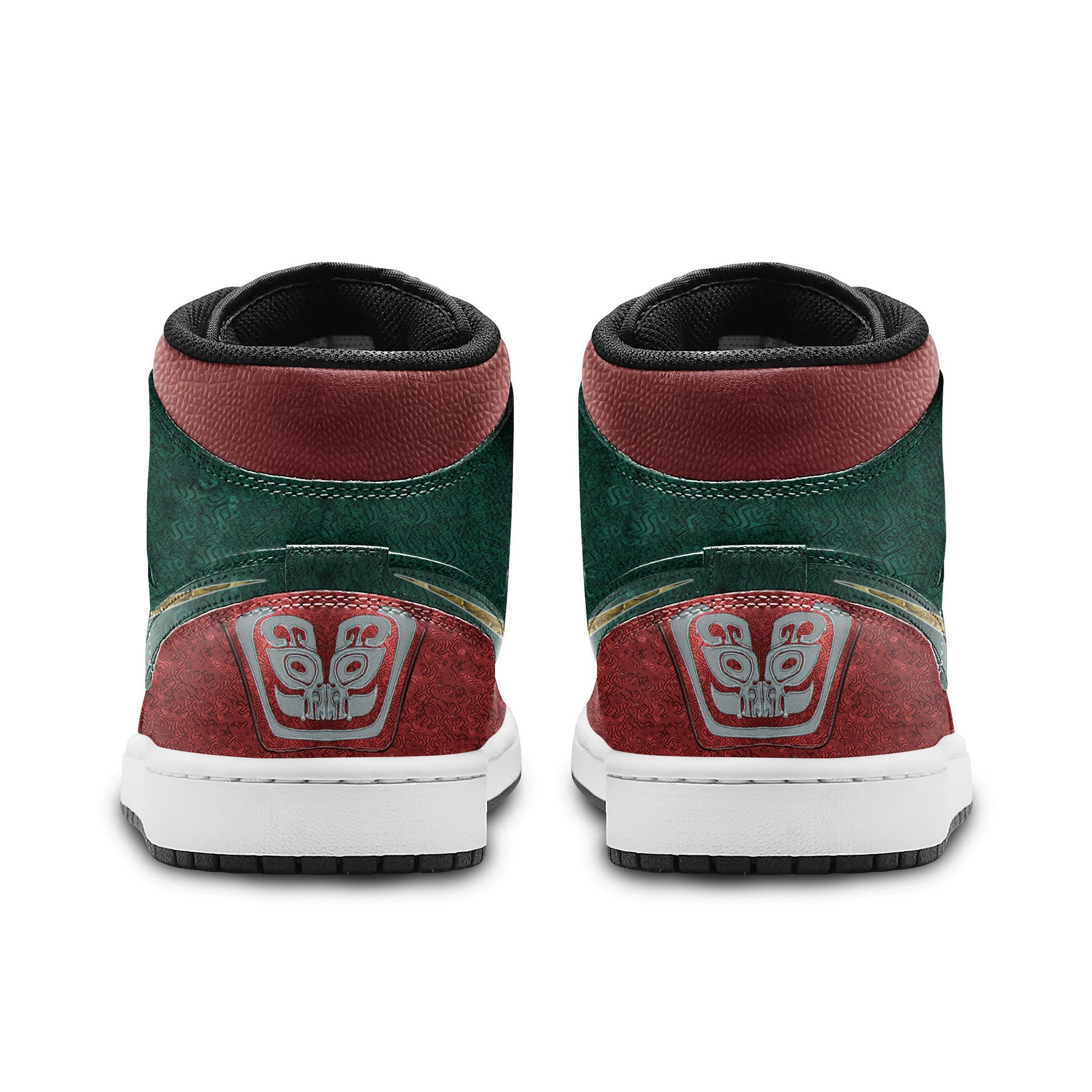 Chevrolet Corvette AJ1 High Sneakers Shoes Printed For Men And Women - Image 3