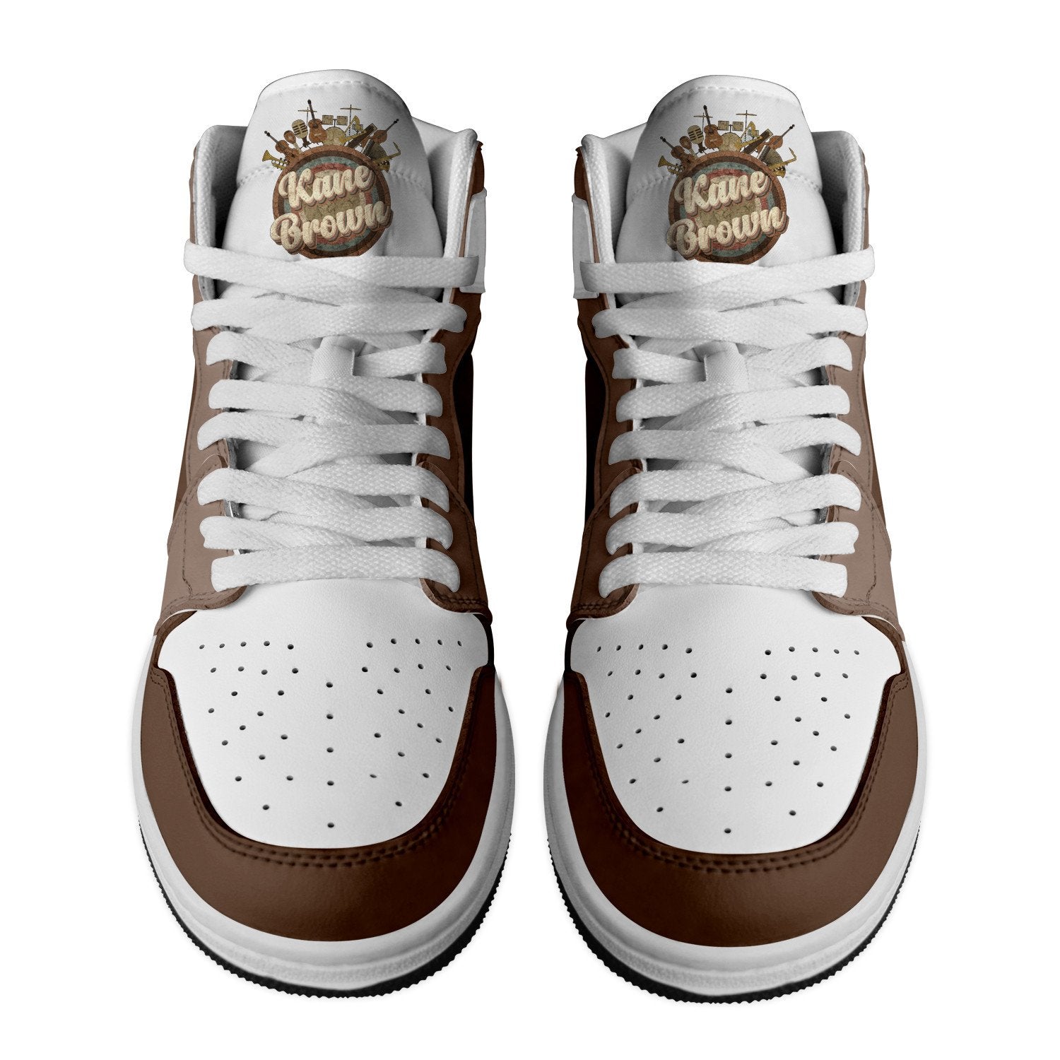 Opel AJ1 High Sneakers Shoes Printed For Men And Women - Image 3
