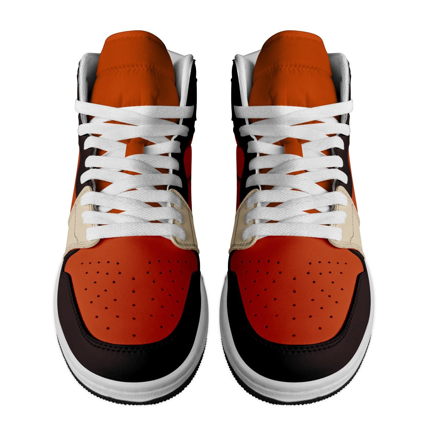 Pontiac GTO AJ1 High Sneakers Shoes Printed For Men And Women - Image 3