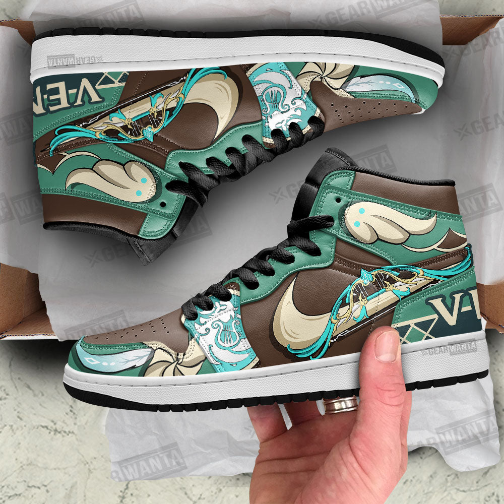 Ford AJ1 High Sneakers Shoes Printed For Men And Women - Image 2