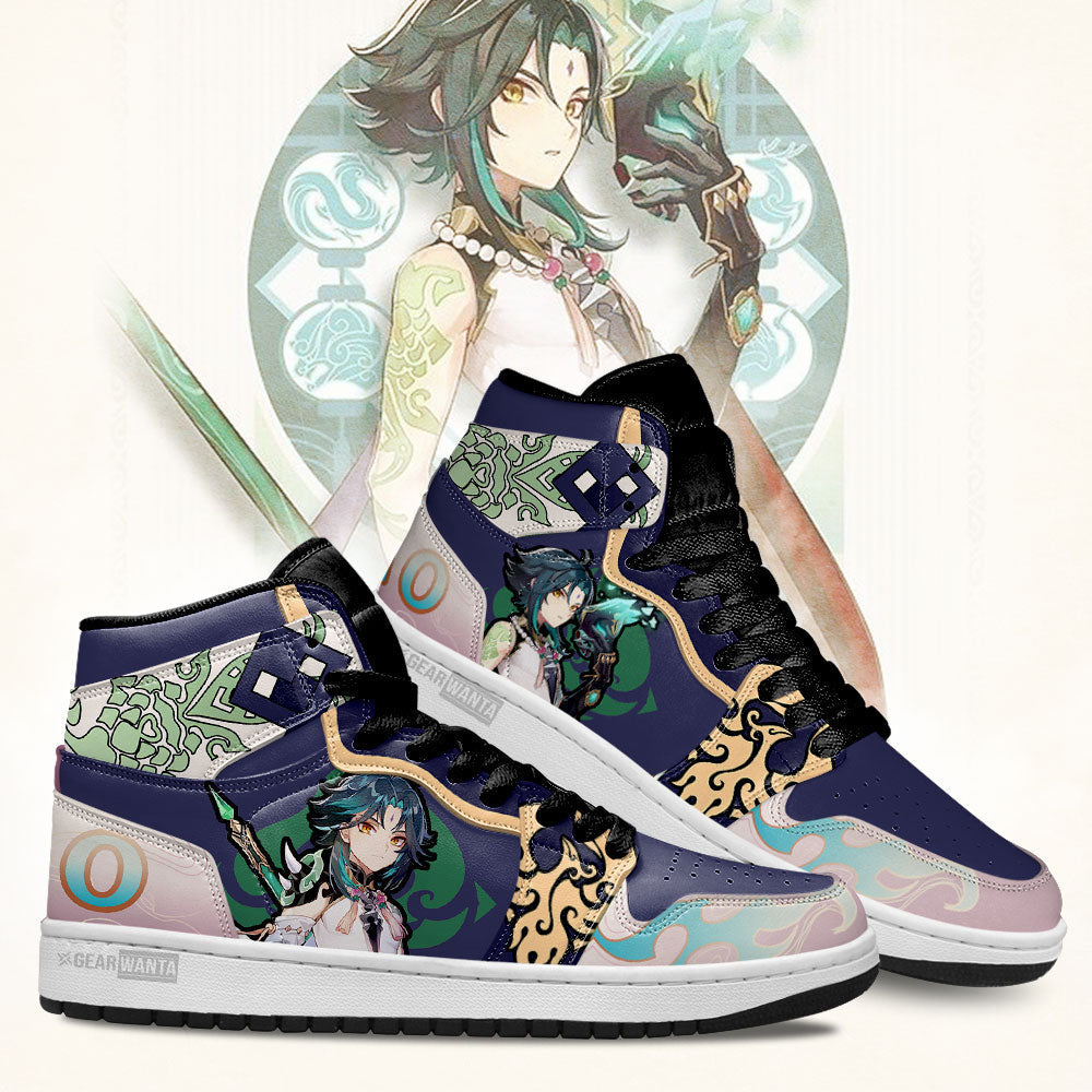 Patrick Outfit AJ1 High Sneakers Shoes Printed For Men And Women - Image 3